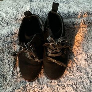 Girl’s size1 Black Ankle Boots